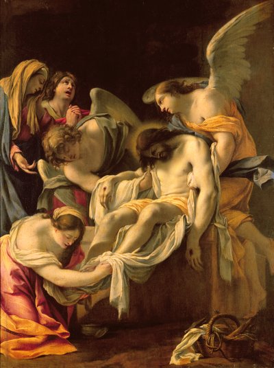 De Graflegging door Simon Vouet